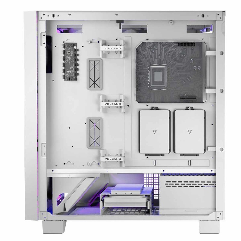 Obudowa Modecom Volcano Perun APEX ARGB MIDI, Biała | PartsPC.pl