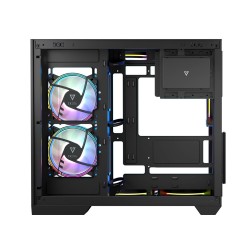 Obudowa Modecom Volcano Panorama APEX ARGB 3F MIDI , Czarna… | PartsPC.pl