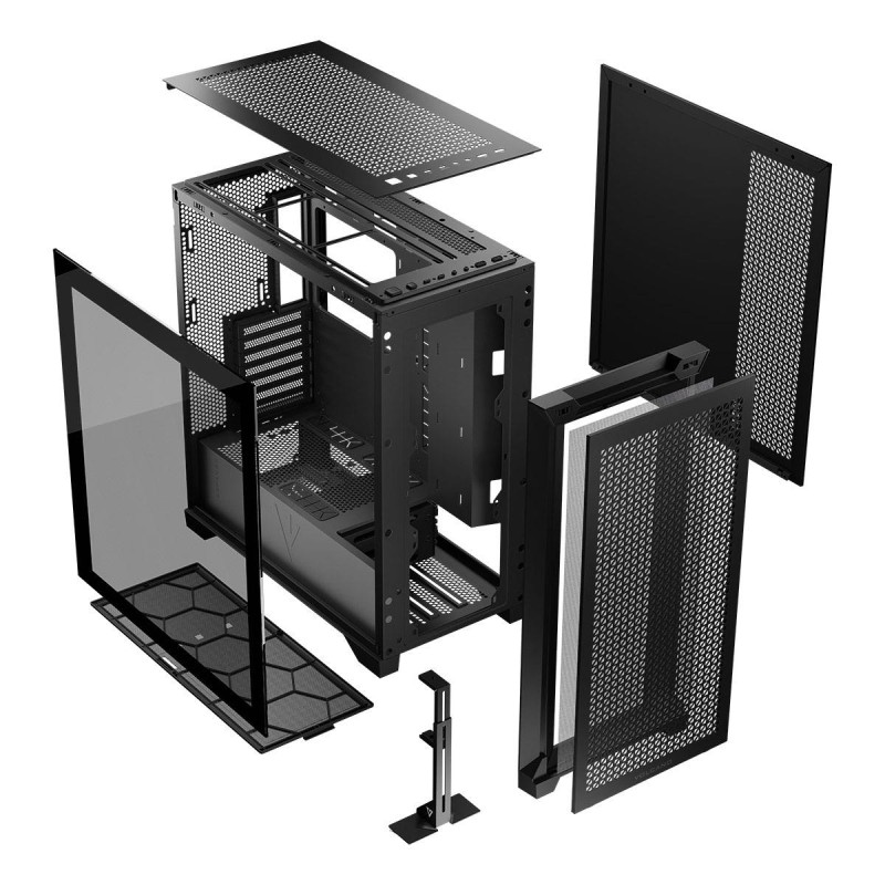 Obudowa Modecom Volcano Expanse T MIDI Czarna | PartsPC.pl