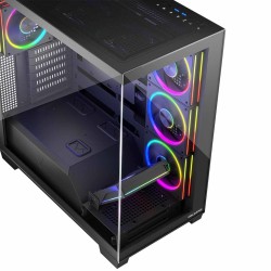 Obudowa Modecom Volcano Stellar ARGB MIDI 8F, czarna | PartsPC.pl