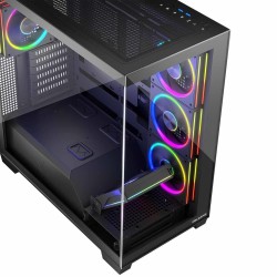 Obudowa Modecom Volcano Stellar ARGB MIDI 5F, czarna | PartsPC.pl