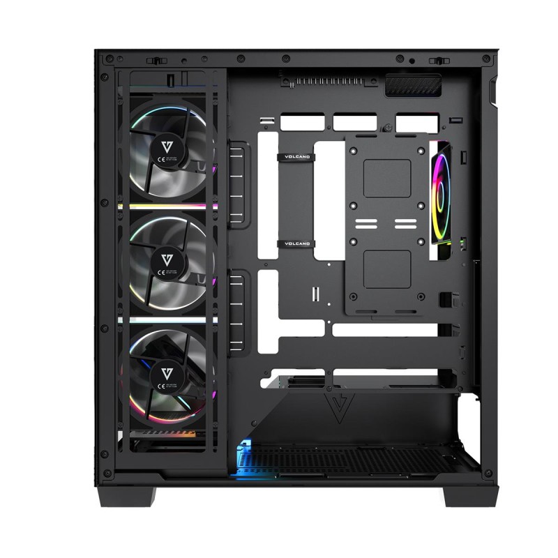 MODECOM Obudowa PC VOLCANO STELLAR PLUS ARGB MIDI 5F Czarna… | PartsPC.pl