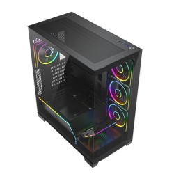 MODECOM Obudowa PC VOLCANO STELLAR PLUS ARGB MIDI 5F Czarna… | PartsPC.pl