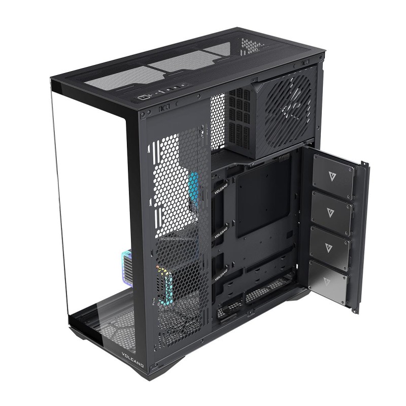 MODECOM Obudowa Volcano Space XL Full Tower czarna | PartsPC.pl