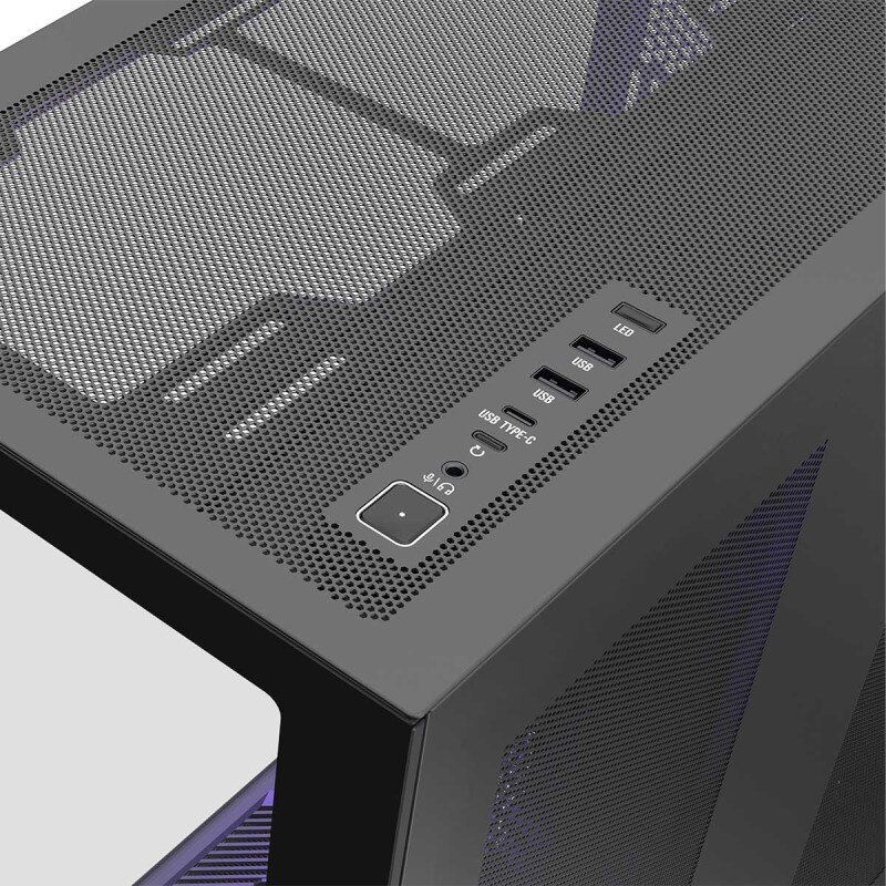MODECOM Obudowa Volcano Space XL Full Tower czarna | PartsPC.pl