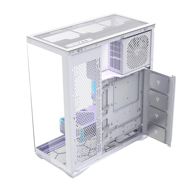 MODECOM Obudowa Volcano Space XL Full Tower biała | PartsPC.pl