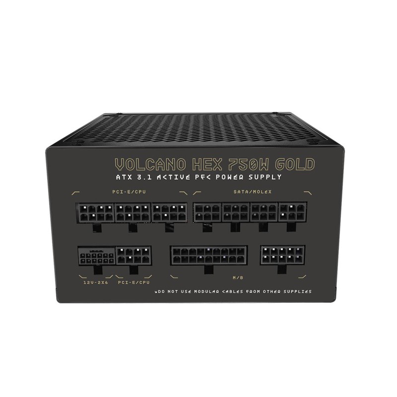 Zasilacz Modecom VOLCANO HEX 750W GOLD ATX 3.1 | PartsPC.pl
