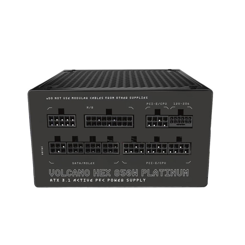 MODECOM Zasilacz komputerowy HEX 850W PLATINUM ATX3.1 | PartsPC.pl