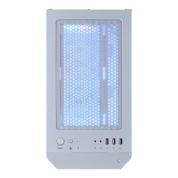 Obudowa MSI MAG FORGE M100R WHITE mATX z oknem, bez... | PartsPC.pl
