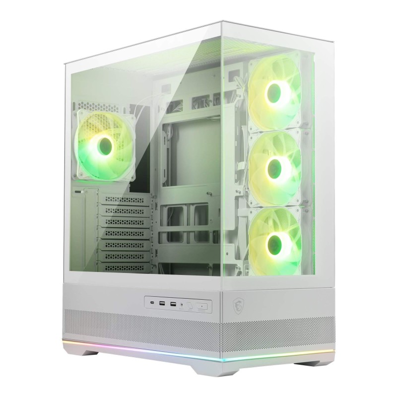 Obudowa MSI MAG PANO 110R PZ WHITE ATX Midi z oknem, bez zas… | PartsPC.pl