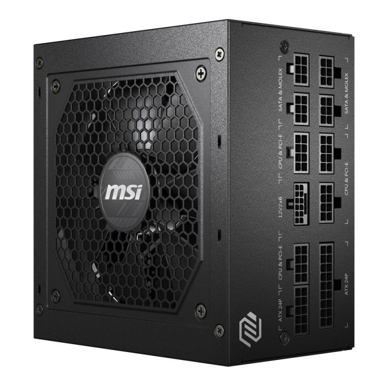 Zasilacz MSI MAG A750GL PCIE5 750W 120mm 80plus Gold | PartsPC.pl