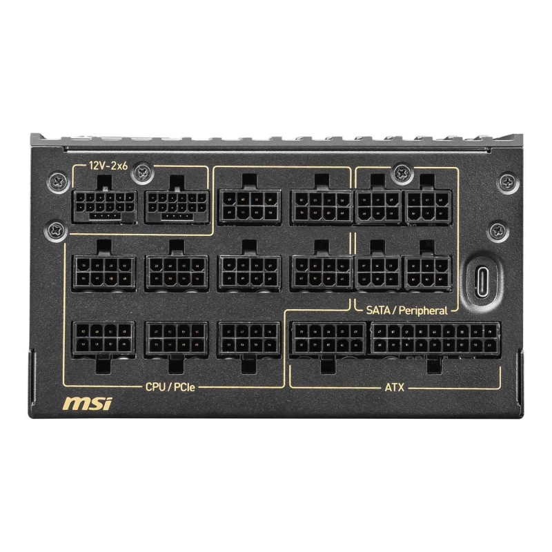 Zasilacz MSI MEG Ai1600T PCIE5 1600W 135mm 80plus Platinum a… | PartsPC.pl