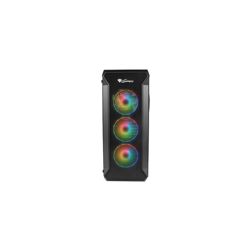 Obudowa Genesis Irid 505 ATX Midi (z oknem, USB 3.0) ARGB | PartsPC.pl