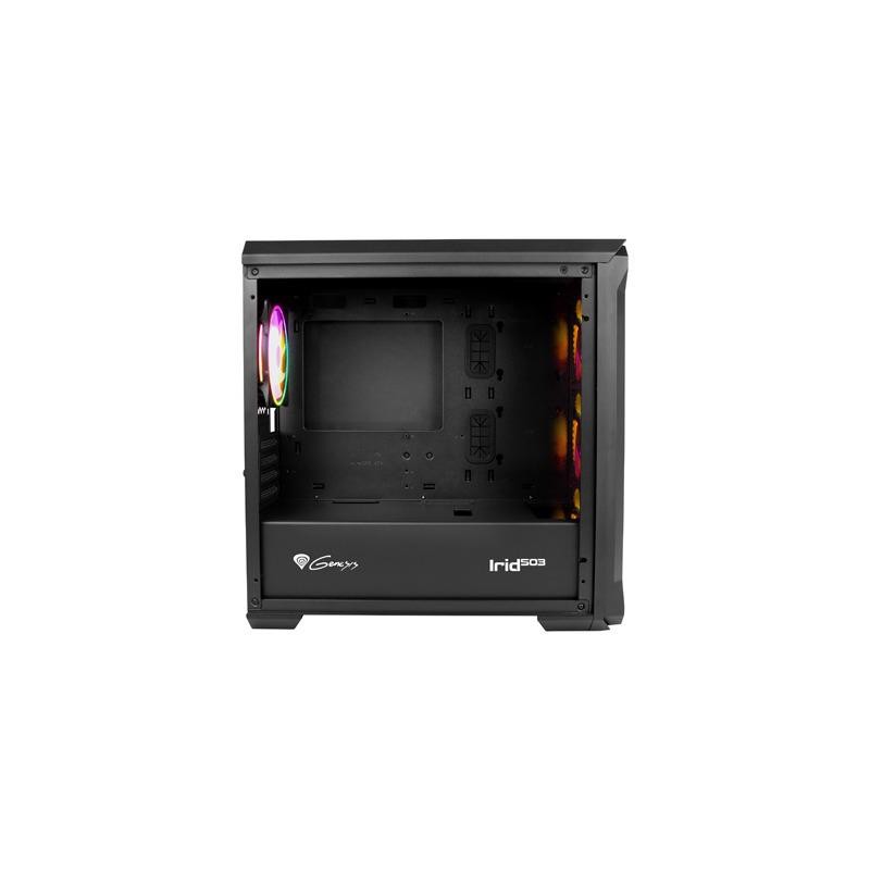 Obudowa Genesis Irid 503 ATX Micro (z oknem, USB 3.0) ARGB… | PartsPC.pl