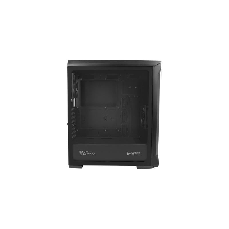 Obudowa Genesis Irid 505 ATX Midi (z oknem, USB 3.0) | PartsPC.pl