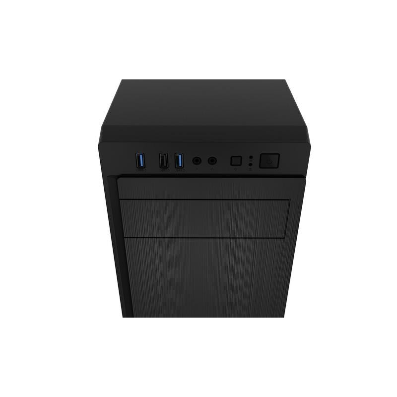 Obudowa Natec Aracanta Midi Tower ATX czarna | PartsPC.pl