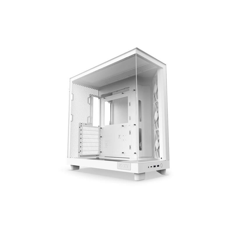 Obudowa NZXT H6 Flow Midi Tower biała z oknem | PartsPC.pl