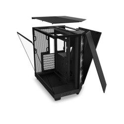 Obudowa NZXT H6 Flow RGB Midi Tower czarna z oknem | PartsPC.pl