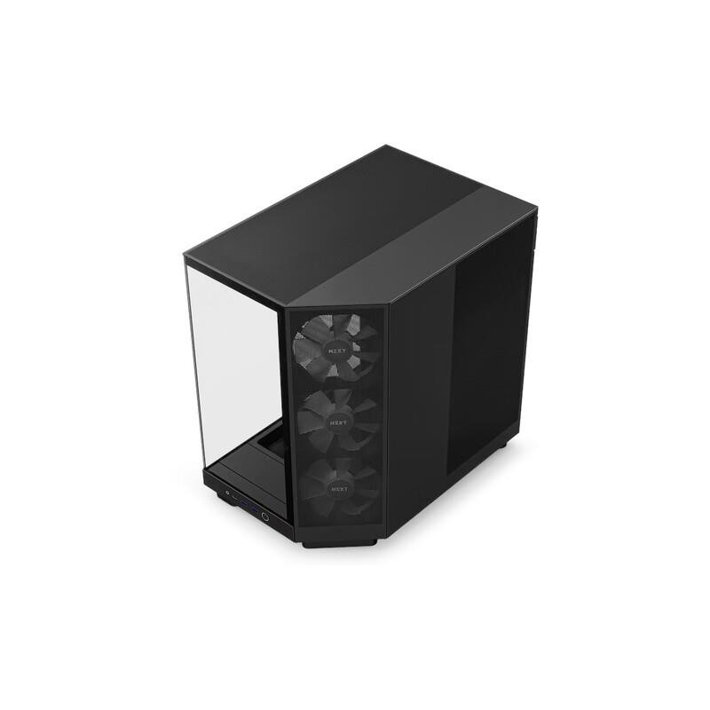 Obudowa NZXT H6 Flow RGB Midi Tower czarna z oknem | PartsPC.pl