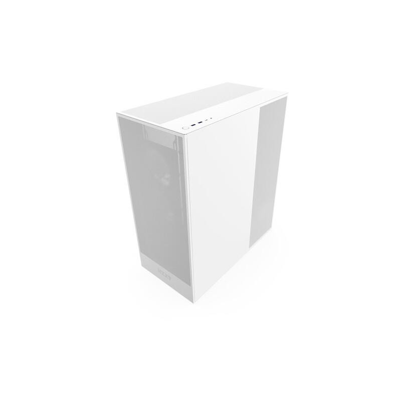 Obudowa NZXT H7 Flow (2024) Midi Tower z oknem Biała