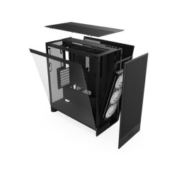 Obudowa NZXT H7 Flow RGB (2024) Midi Tower z oknem Czarna | PartsPC.pl