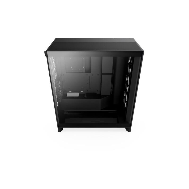Obudowa NZXT H7 Flow RGB (2024) Midi Tower z oknem Czarna | PartsPC.pl