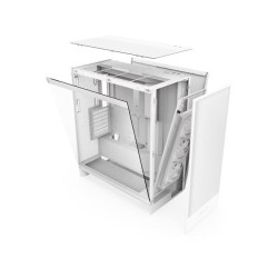 Obudowa NZXT H7 Flow RGB (2024) Midi Tower z oknem Biała