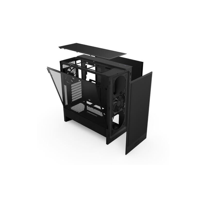 Obudowa NZXT H5 Flow (2024) Midi Tower z oknem Czarna