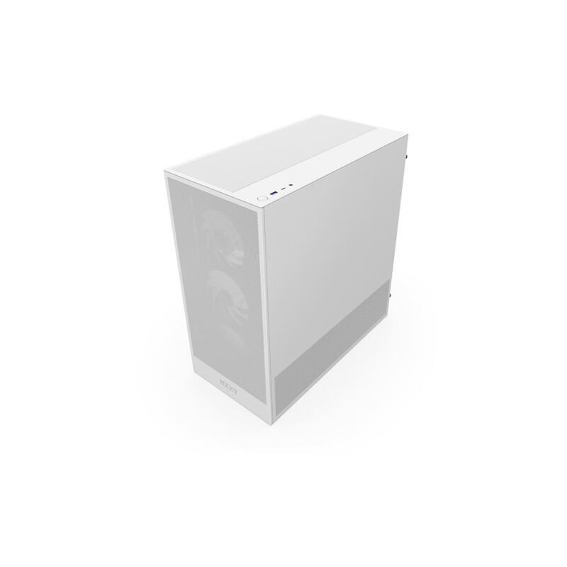 Obudowa NZXT H5 Flow RGB (2024) Midi Tower z oknem Biała