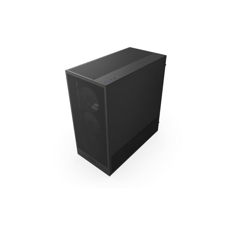 Obudowa NZXT H5 Flow RGB (2024) Midi Tower z oknem Czarna | PartsPC.pl