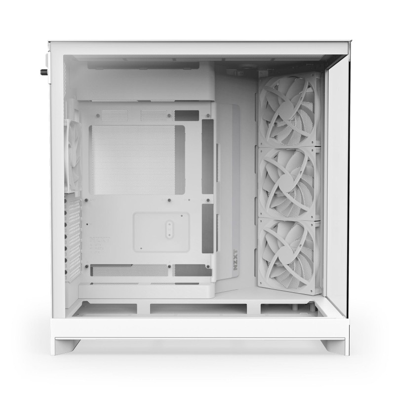 Obudowa NZXT H9 Flow (2025) Midi Tower z oknem biała | PartsPC.pl