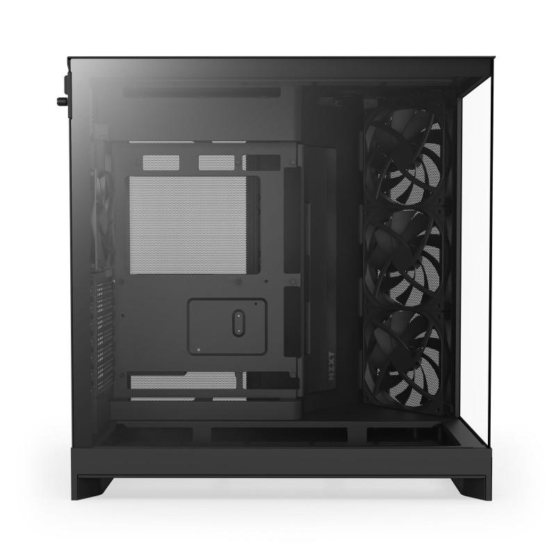 Obudowa NZXT H9 Flow (2025) Midi Tower z oknem czarna | PartsPC.pl