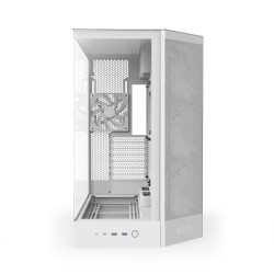 Obudowa NZXT H9 Flow RGB (2025) Midi Tower z oknem biała | PartsPC.pl