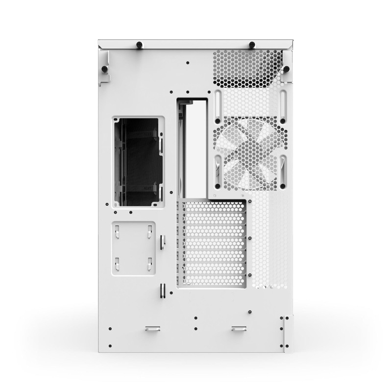 Obudowa NZXT H9 Flow RGB+ (2025) Midi Tower z oknem biała | PartsPC.pl
