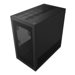 Obudowa NZXT H3 Flow MATX Mini Tower z oknem czarna | PartsPC.pl