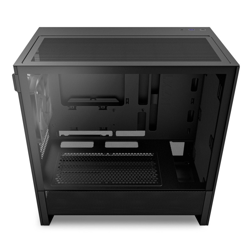 Obudowa NZXT H3 Flow MATX Mini Tower z oknem czarna | PartsPC.pl