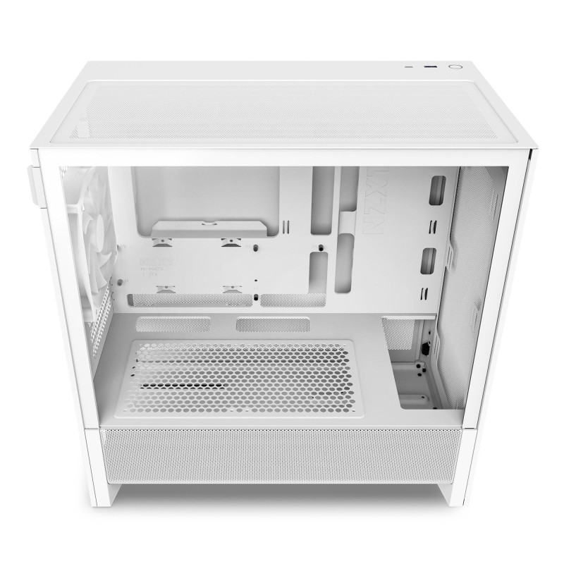 Obudowa NZXT H3 Flow MATX Mini Tower z oknem biała | PartsPC.pl