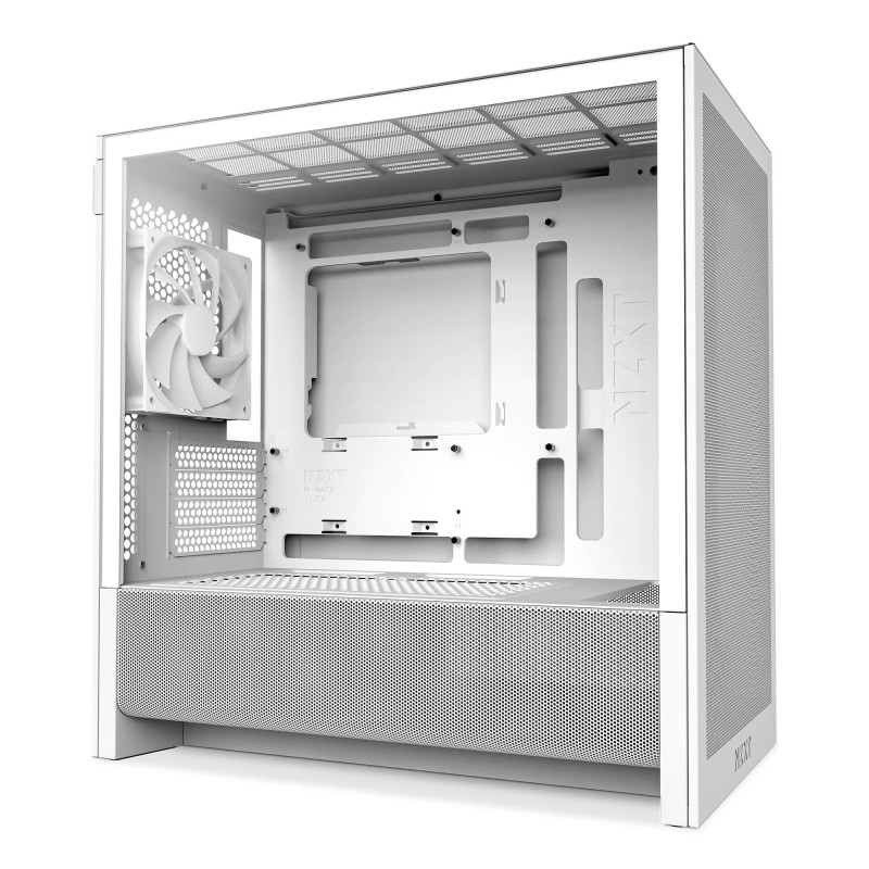 Obudowa NZXT H3 Flow MATX Mini Tower z oknem biała | PartsPC.pl