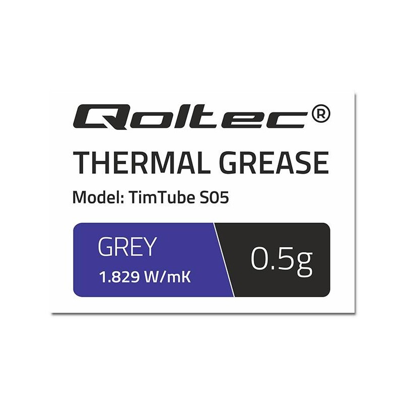 Pasta termoprzewodząca Qoltec TimTube S05 | 1.829 W/m-K | 0.… | PartsPC.pl