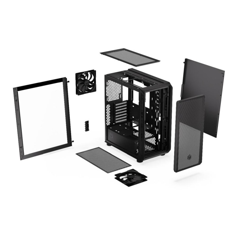Obudowa Endorfy ARX 500 Core ATX z oknem bez zasilacza czarn… | PartsPC.pl