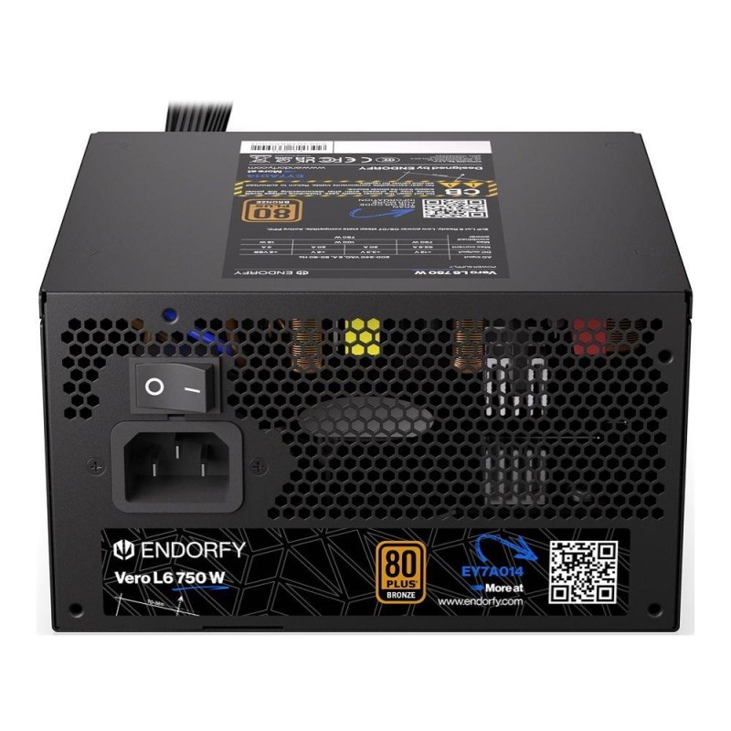 Zasilacz Endorfy Vero L6 Bronze 750W ATX 120mm 80 Plus Bronz… | PartsPC.pl