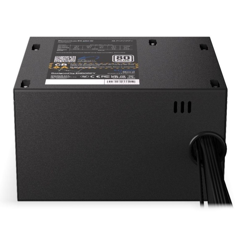 Zasilacz Endorfy Elementum E5 450W ATX 120mm 80 Plus... | PartsPC.pl