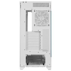 Rampage Hydra V1 Obudowa PC 4x wentylator USB C/USB A ARGB + hub, biała