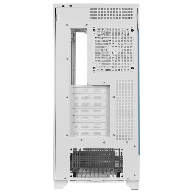 Rampage Hydra V1 Obudowa PC 4x wentylator USB C/USB A ARGB + hub, biała