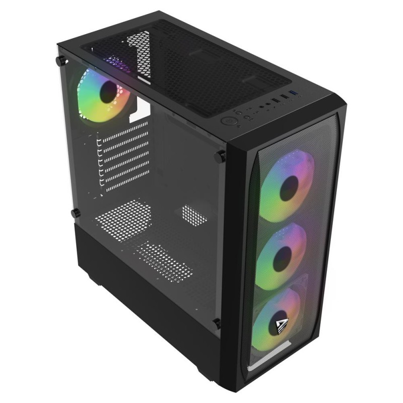 Savio Obudowa komputerowa Noctis FLOW RGB X1 | PartsPC.pl