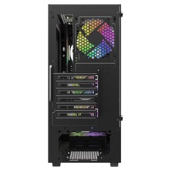 Savio Obudowa komputerowa NOCTIS GLASS RGB X1 | PartsPC.pl