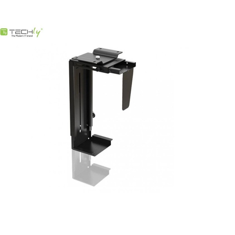 Uchwyt Techly na obudowę PC podblatowy/ścienny, regulowany, … | PartsPC.pl