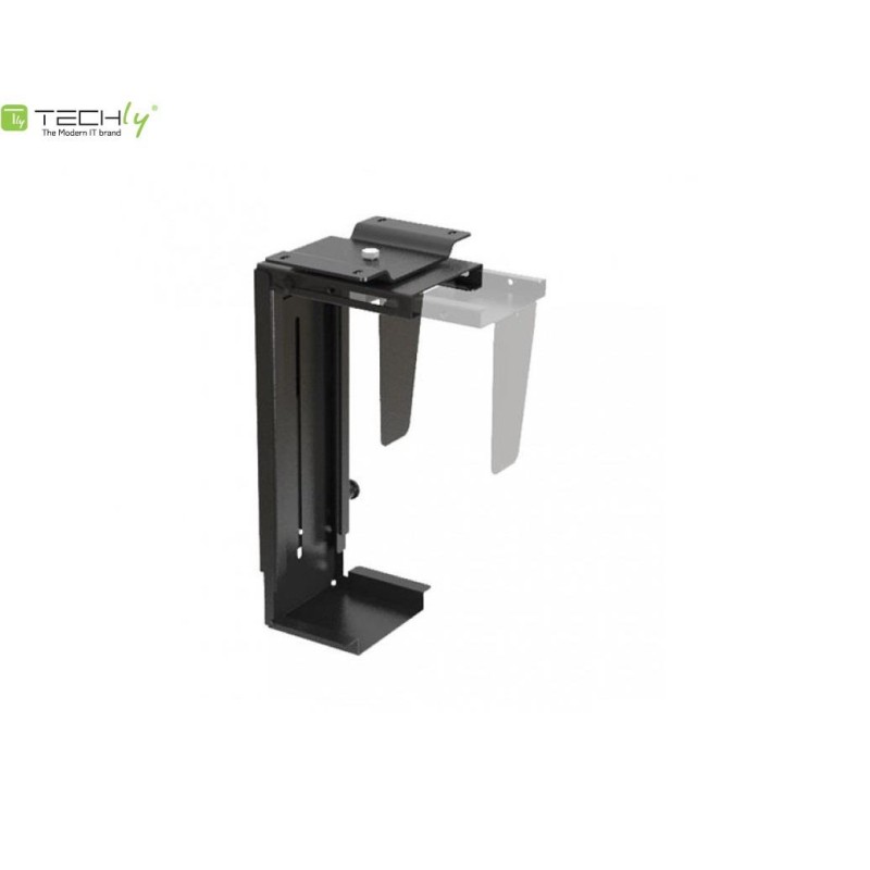 Uchwyt Techly na obudowę PC podblatowy/ścienny, regulowany, … | PartsPC.pl