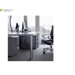 Uchwyt Techly na obudowę PC podblatowy/ścienny, regulowany, … | PartsPC.pl