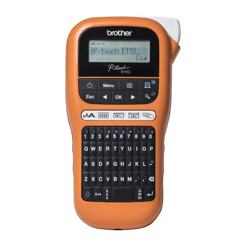 Drukarka etykiet Brother P-touch PT-E110VP (PTE110VPYJ1) | PartsPC.pl